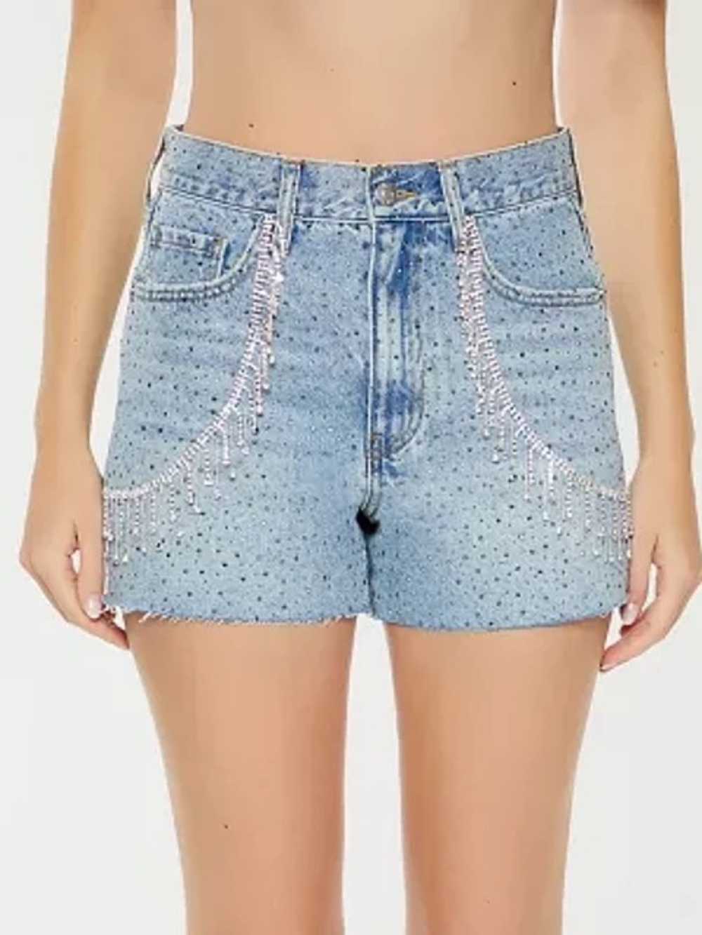 Women’s rhinestone shorts
